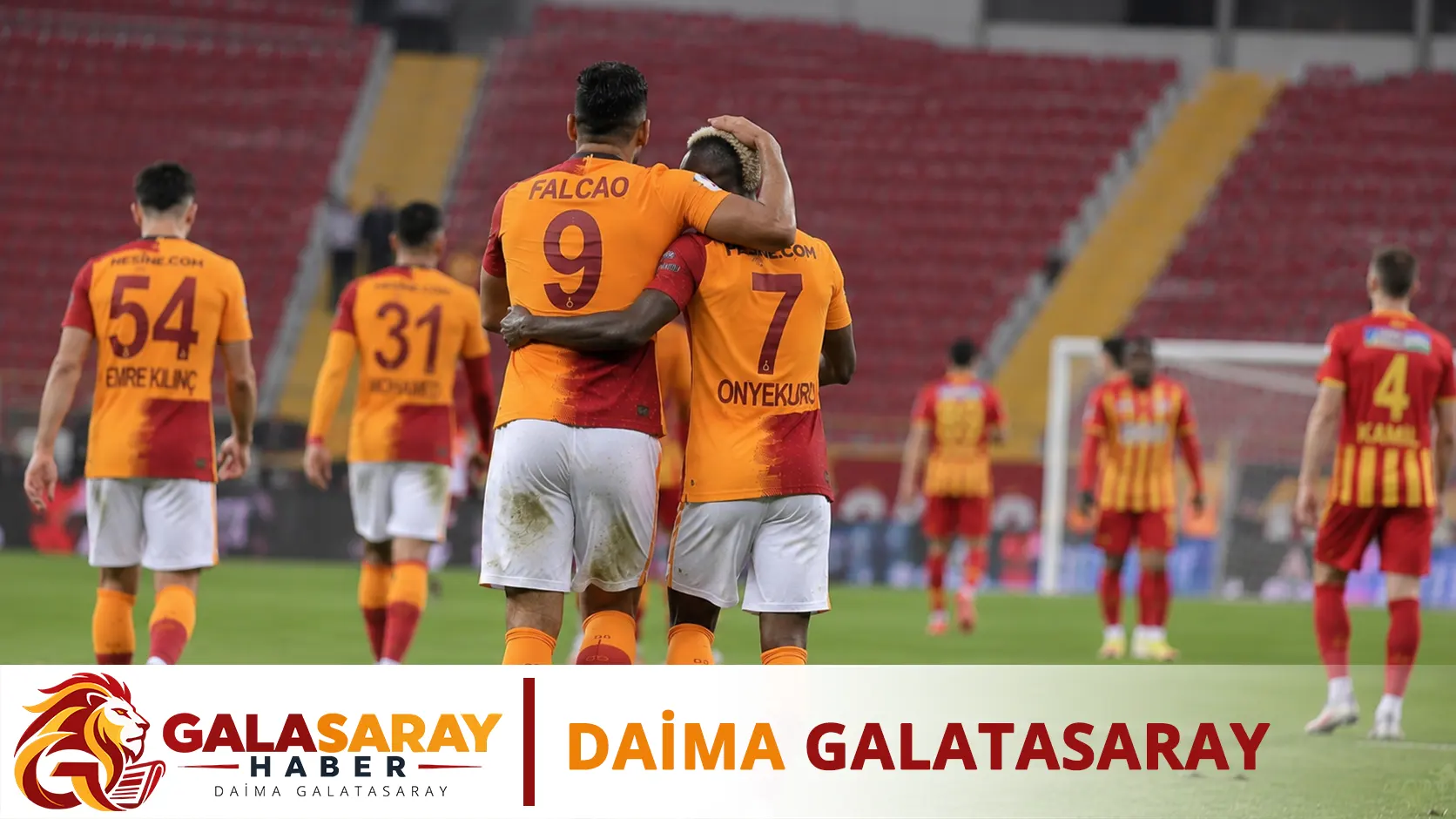 Aslan, Kayseri'de yara sardı