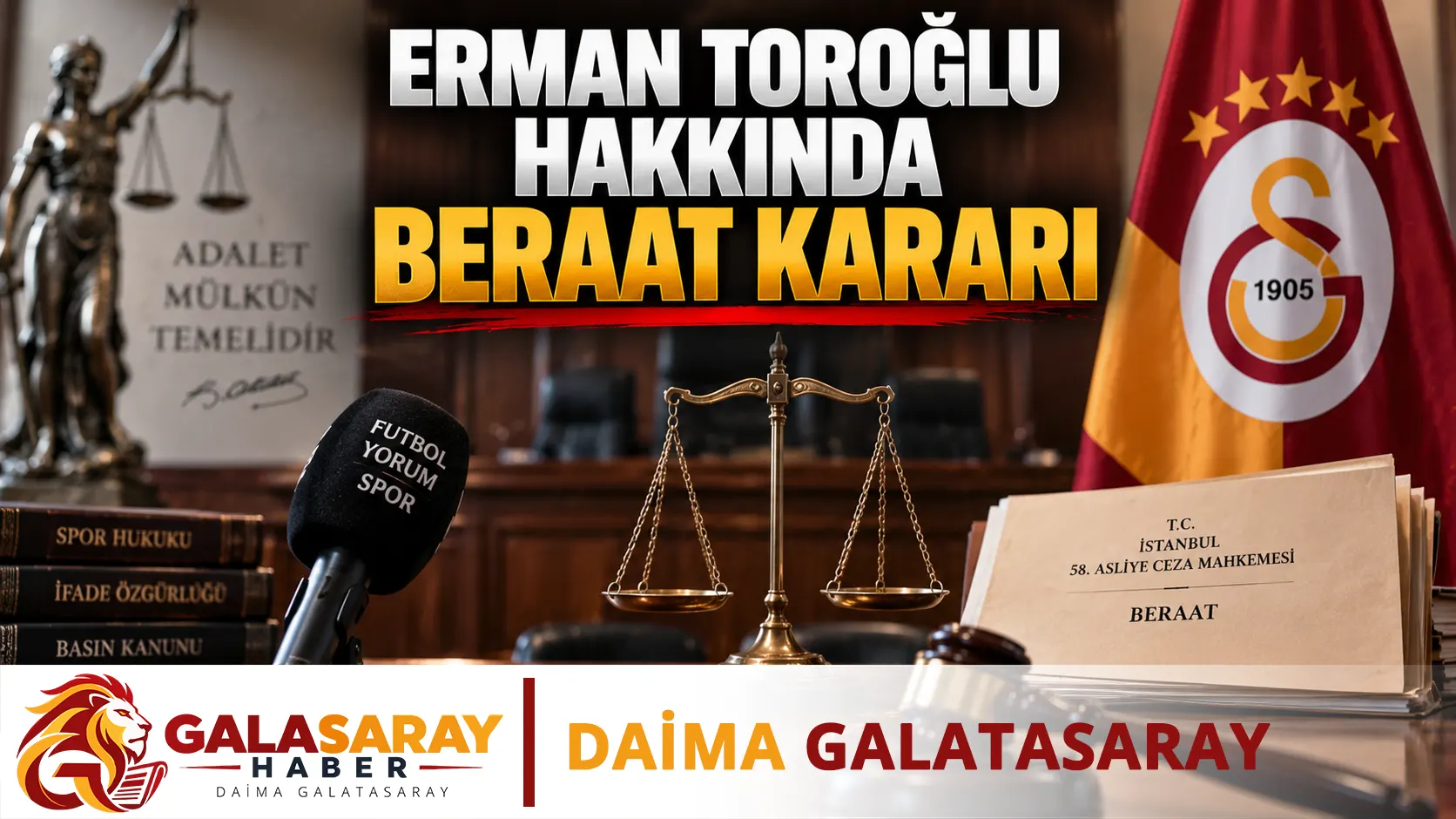 Erman Toroğlu hakkında beraat kararı