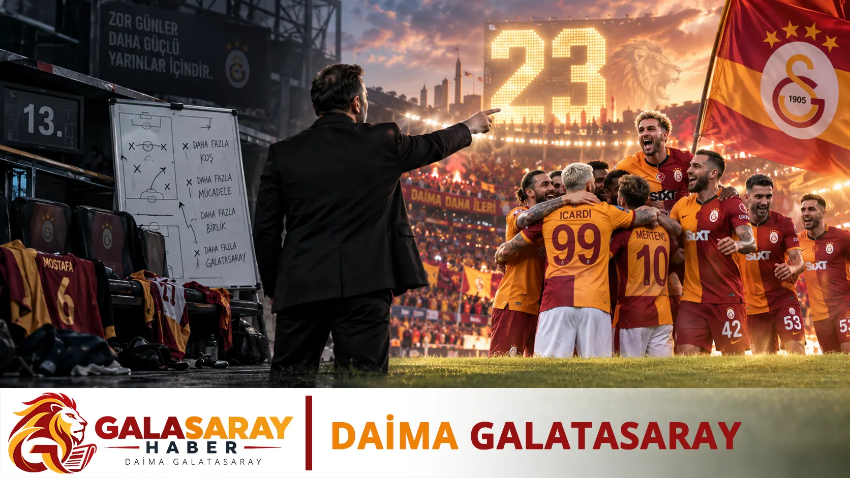 Galatasaray’ın 23. Şampiyonluğu: Değişen Kadro Nasıl Bir Takıma Dönüştü?