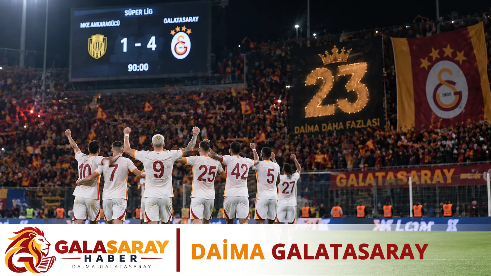 Galatasaray’ın 23. Şampiyonluğu: Ankara’da Skordan Daha Fazlası Vardı