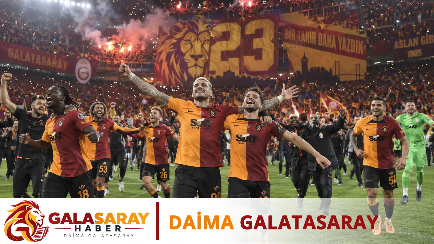 Galatasaray 23. Şampiyonluğunu Kazandı