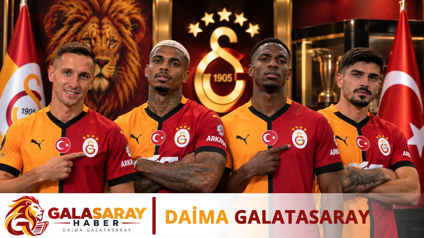 Galatasaray ara transfer dönemini hareketli geçirdi