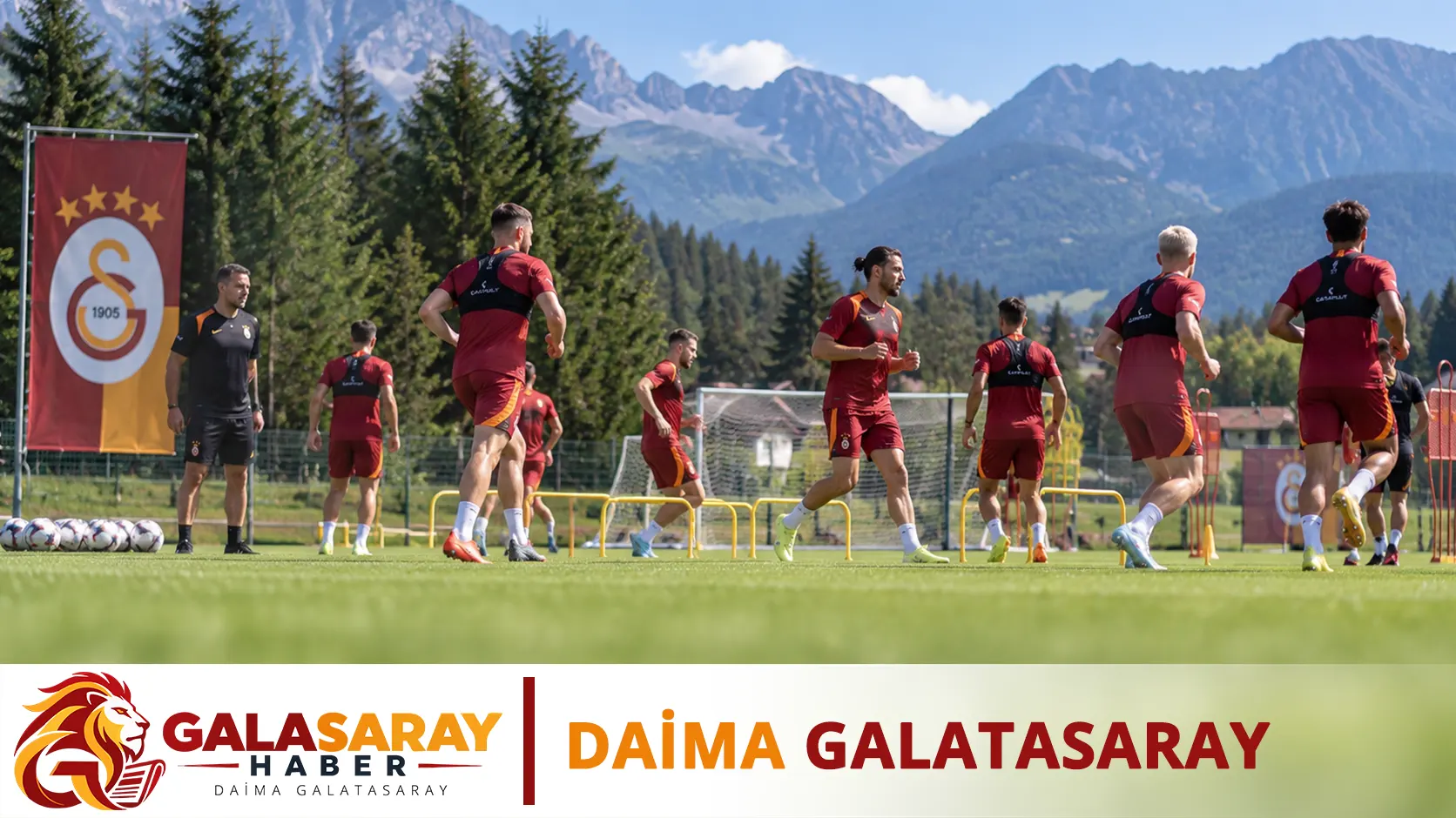 Galatasaray, Avusturya Kampındaki İlk Antrenmanını Yaptı