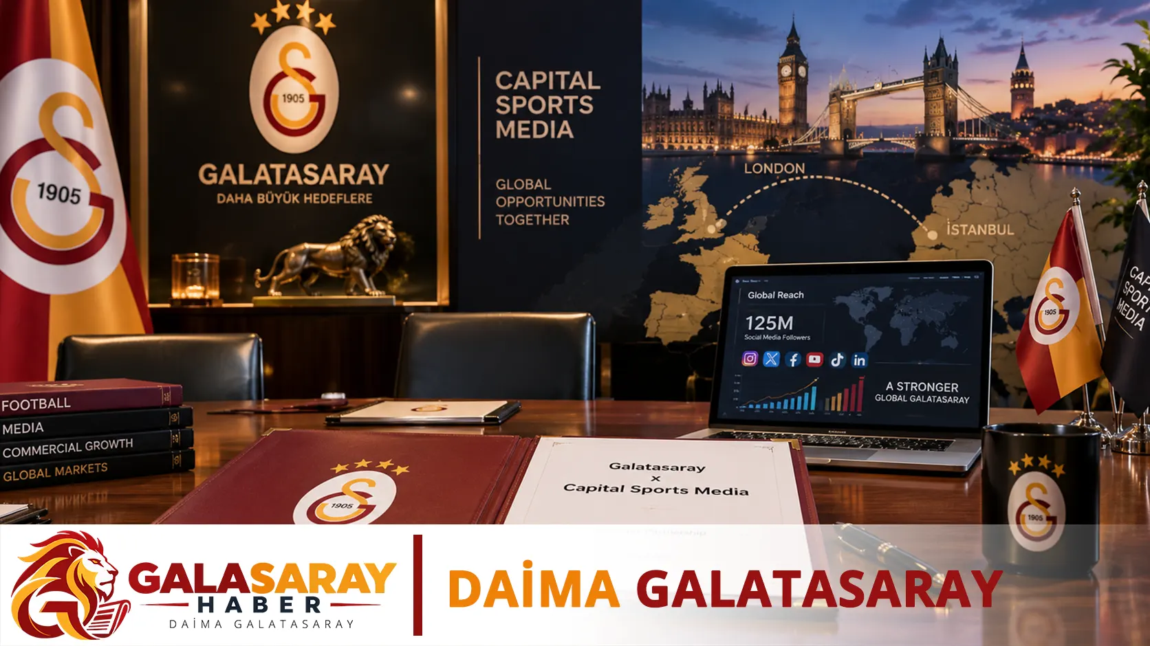 Galatasaray ve Capital Sports Media: Taraftar gücü ticari değere nasıl dönüşür?
