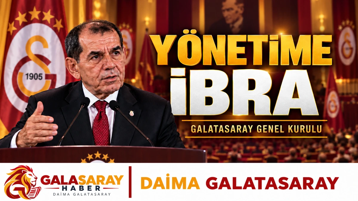 Galatasaray genel kurulunda Dursun Özbek yönetimi ibra edildi