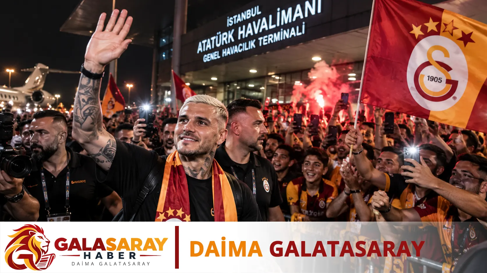 Galatasaray Icardi'ye kavuştu