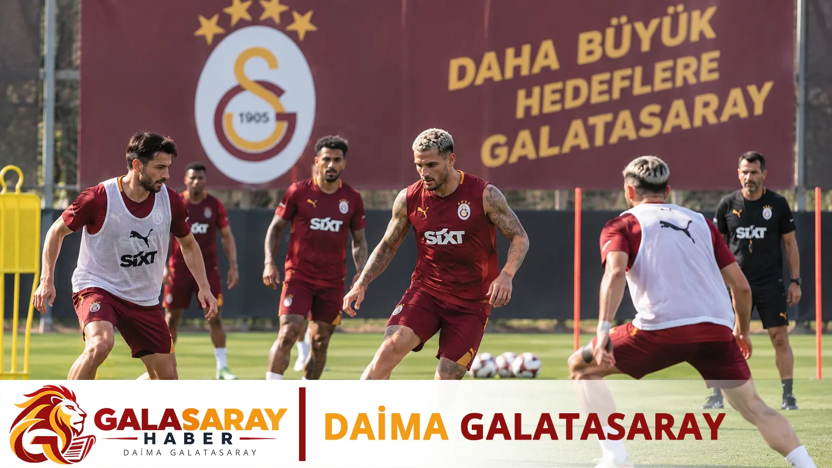 Galatasaray, Kasımpaşa maçının hazırlıklarını sürdürdü