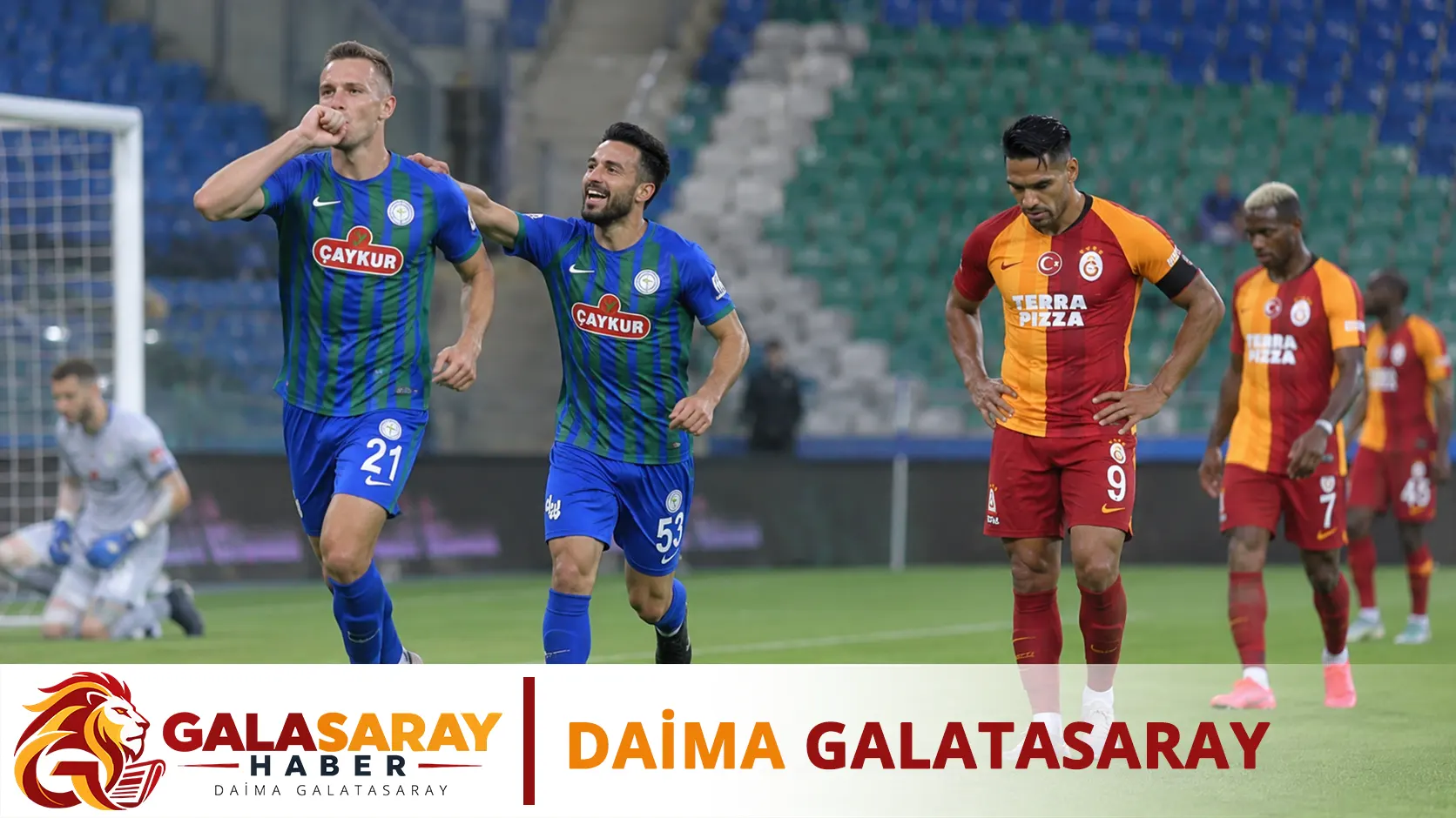 Rizespor 2-0 Galatasaray: Puan kaybından ağır gelen Muslera ve Andone sakatlıkları