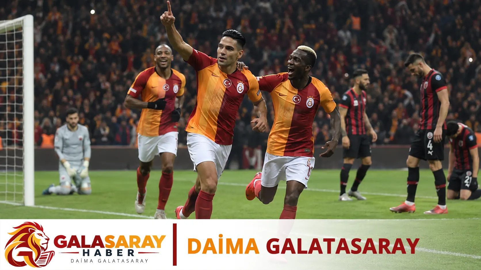 Galatasaray 3-0 Gençlerbirliği: Donk’un başlangıcı, Falcao’nun iki golü ve sekizde sekiz