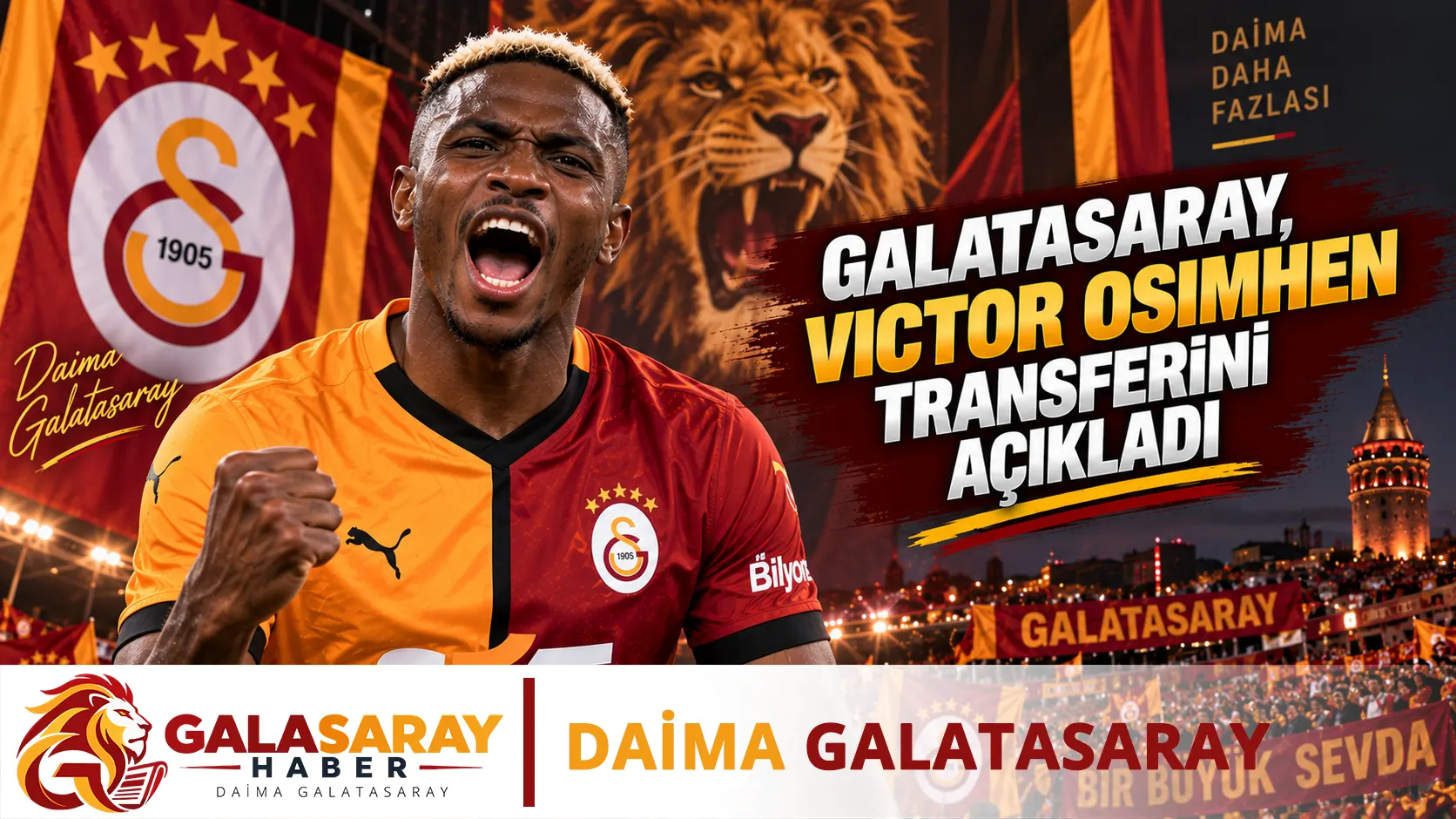 Galatasaray, Victor Osimhen transferini açıkladı