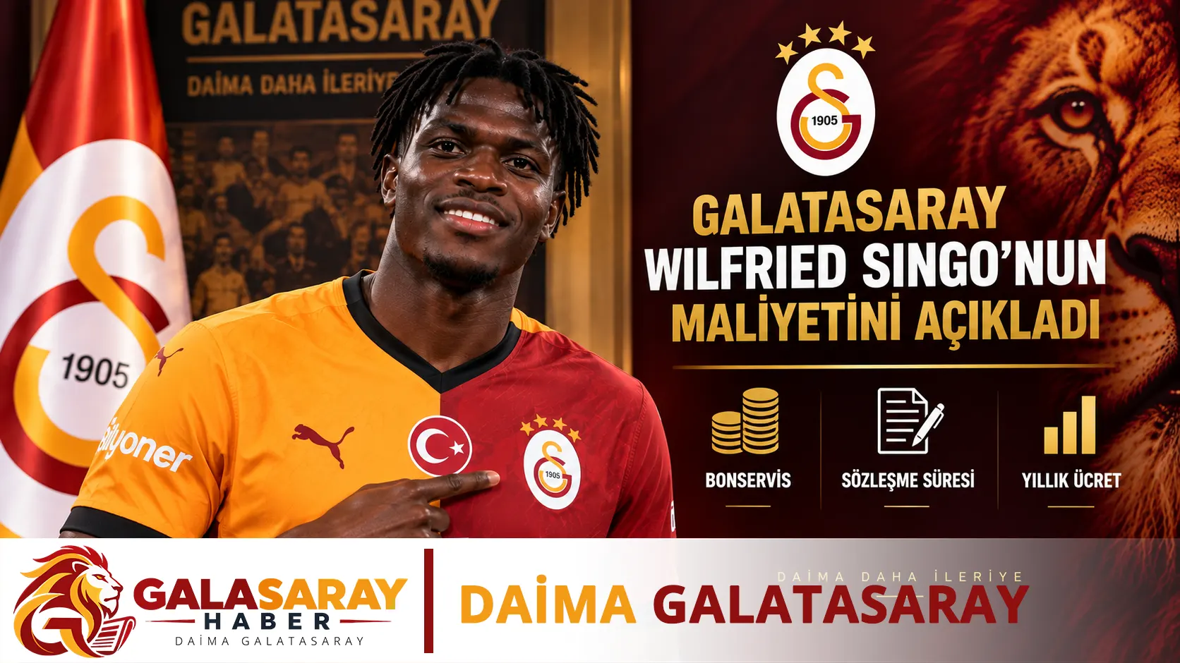 Galatasaray, Wilfried Singo’nun maliyetini açıkladı
