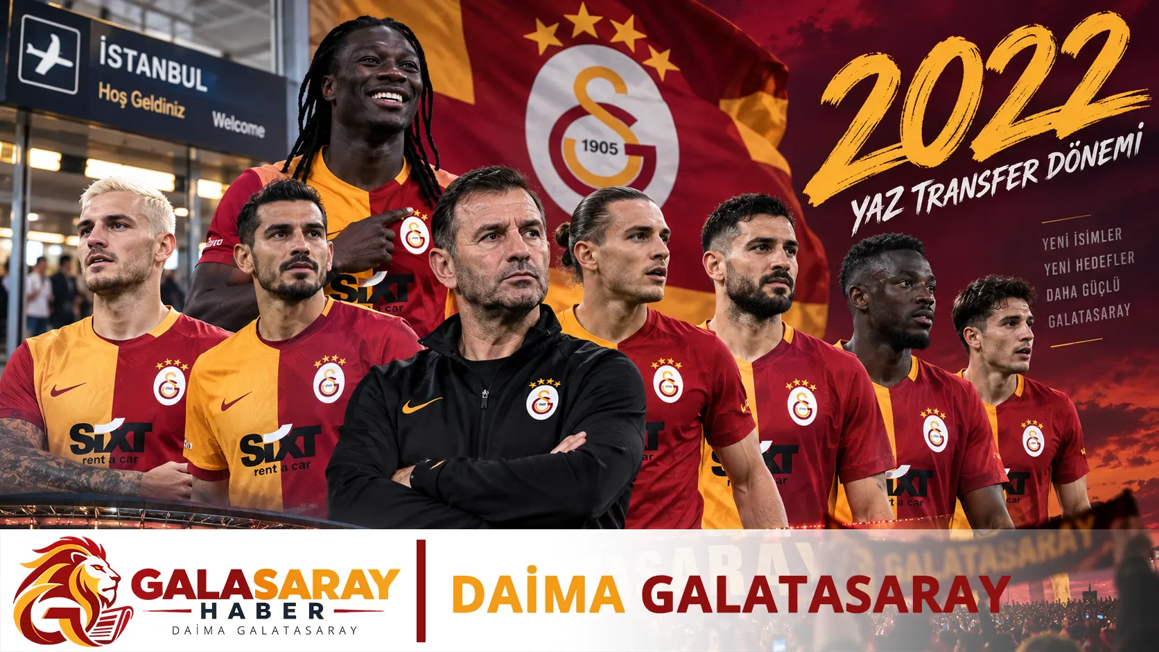 Galatasaray, "Yaz Transfer Döneminde" Büyük Değişim Yaşadı