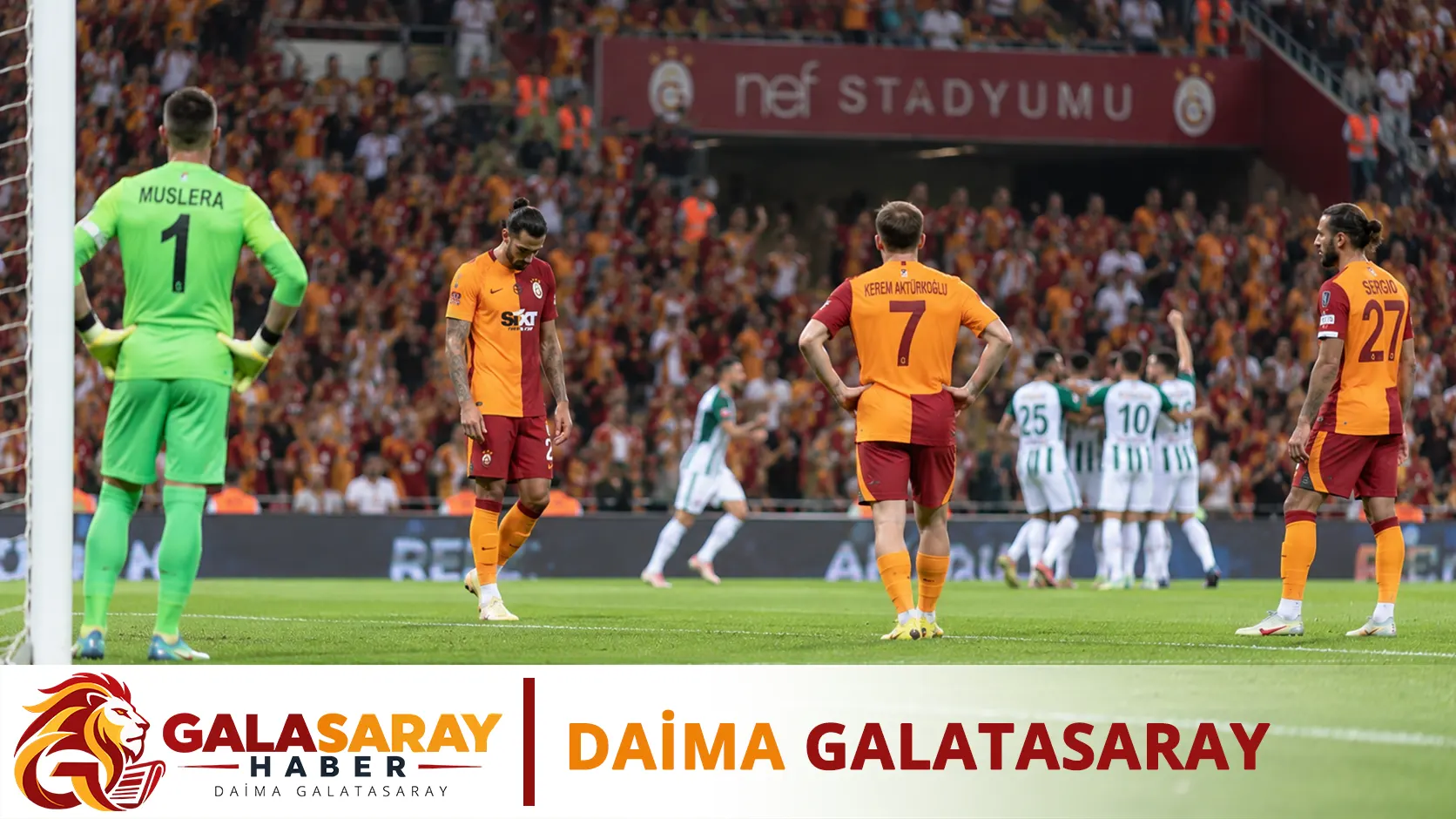 Galatasaray'a Evinde Soğuk Duş