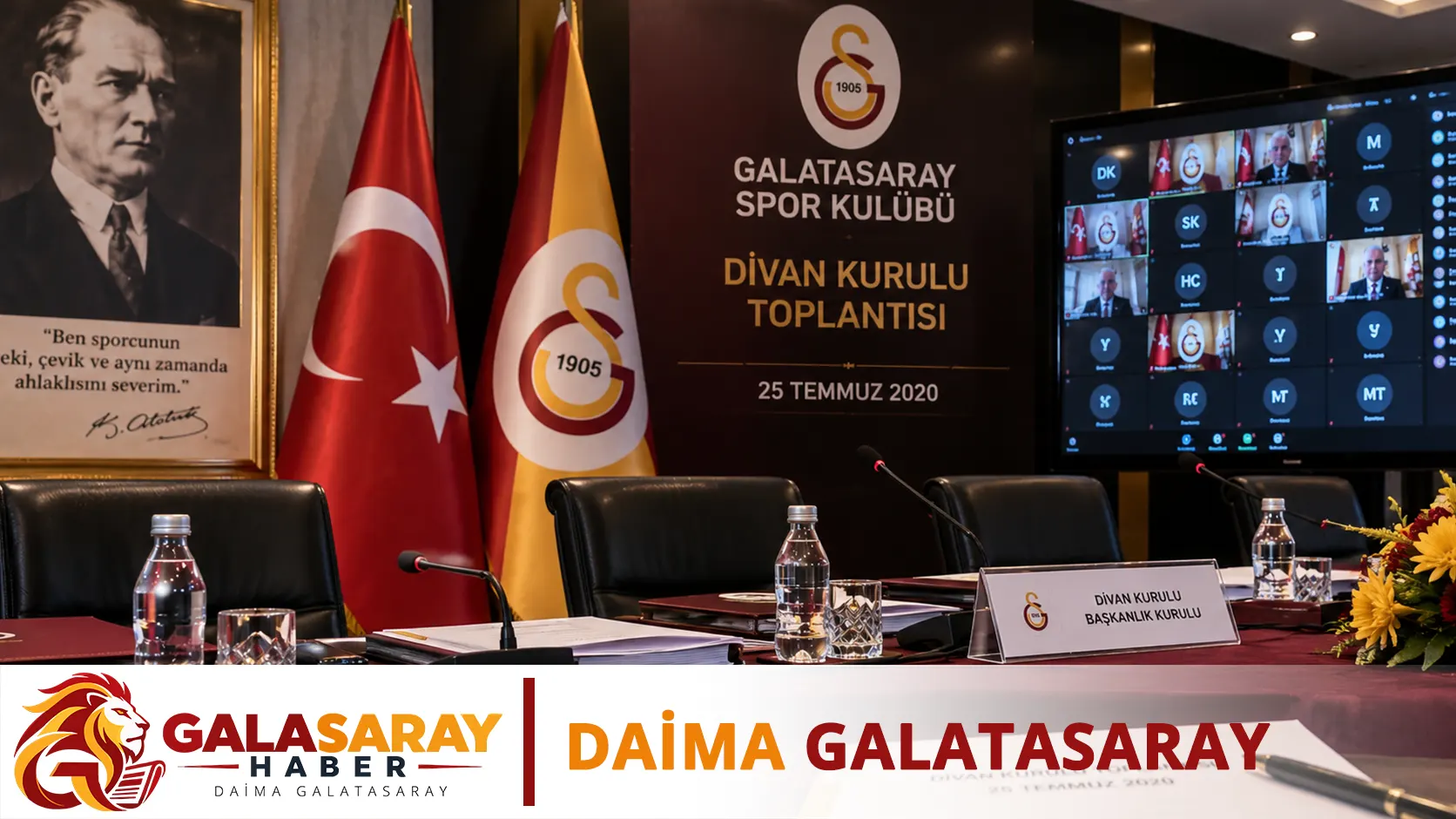 Galatasaray'da Divan Kurulu Toplantısı yapıldı