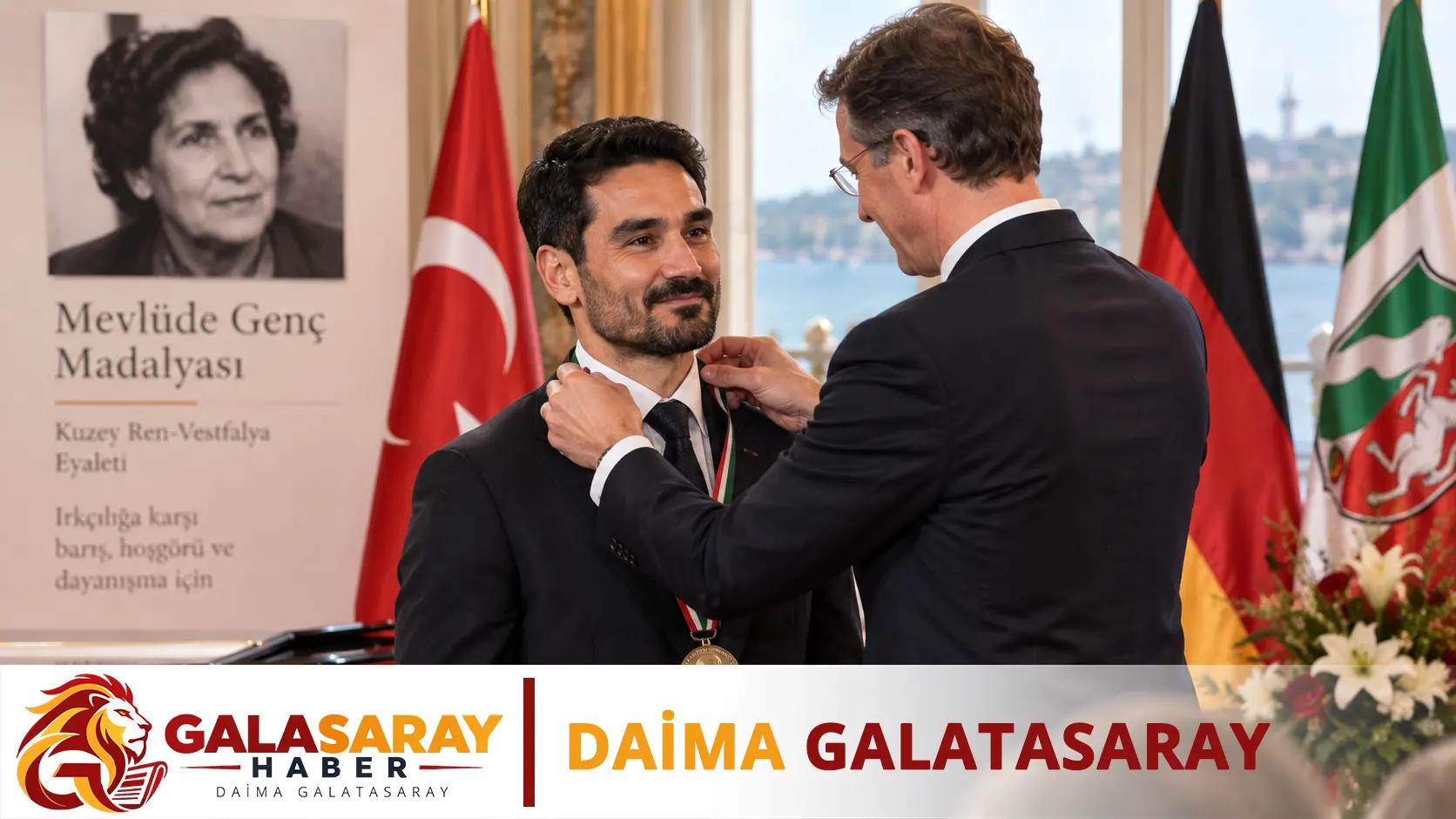İlkay Gündoğan, Mevlüde Genç Madalyası’nı aldı