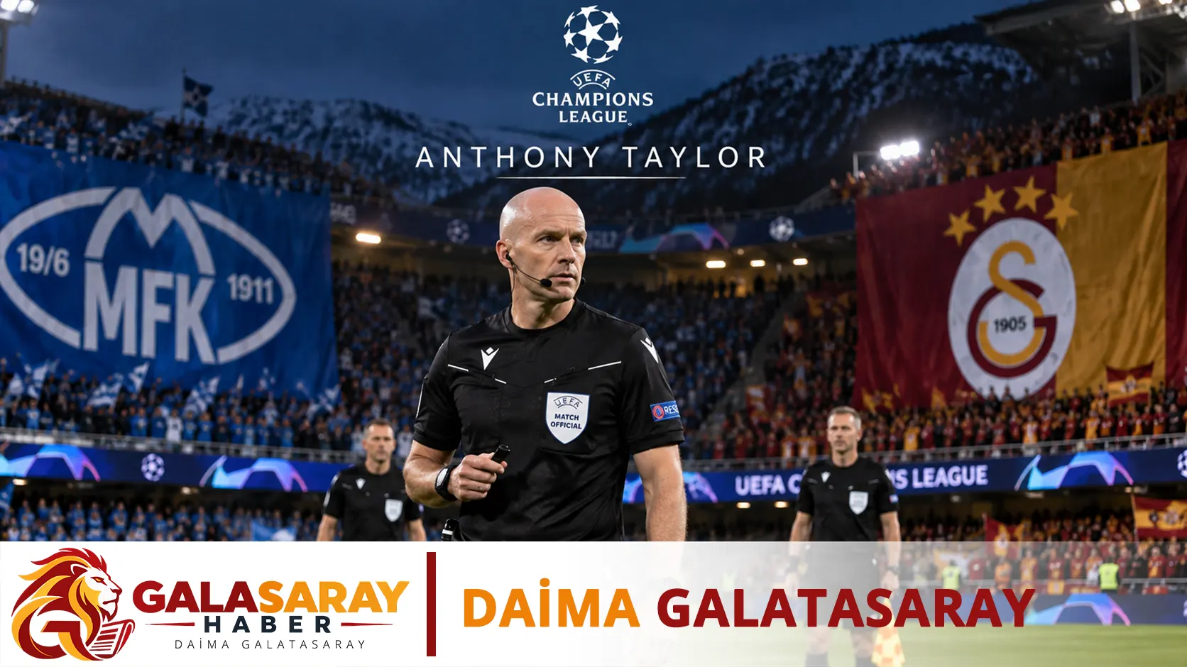 Molde maçına Anthony Taylor: Önce kendi oyunumuza bakalım