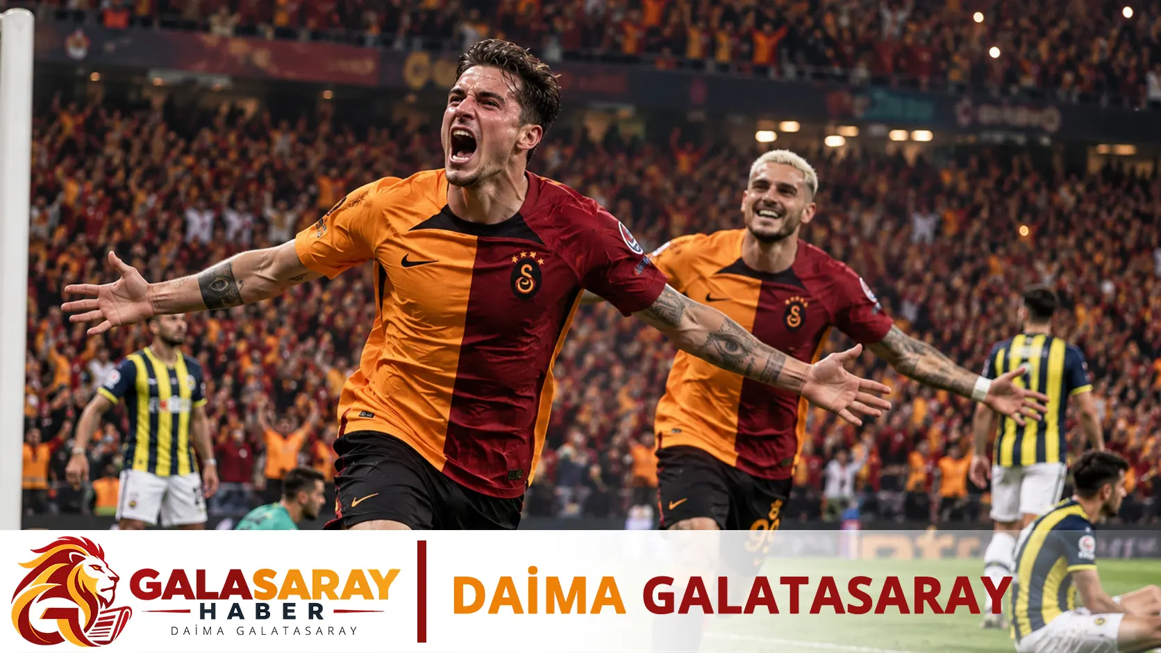 Şampiyon Galatasaray, Fenerbahçe'yi 3 Golle Geçti