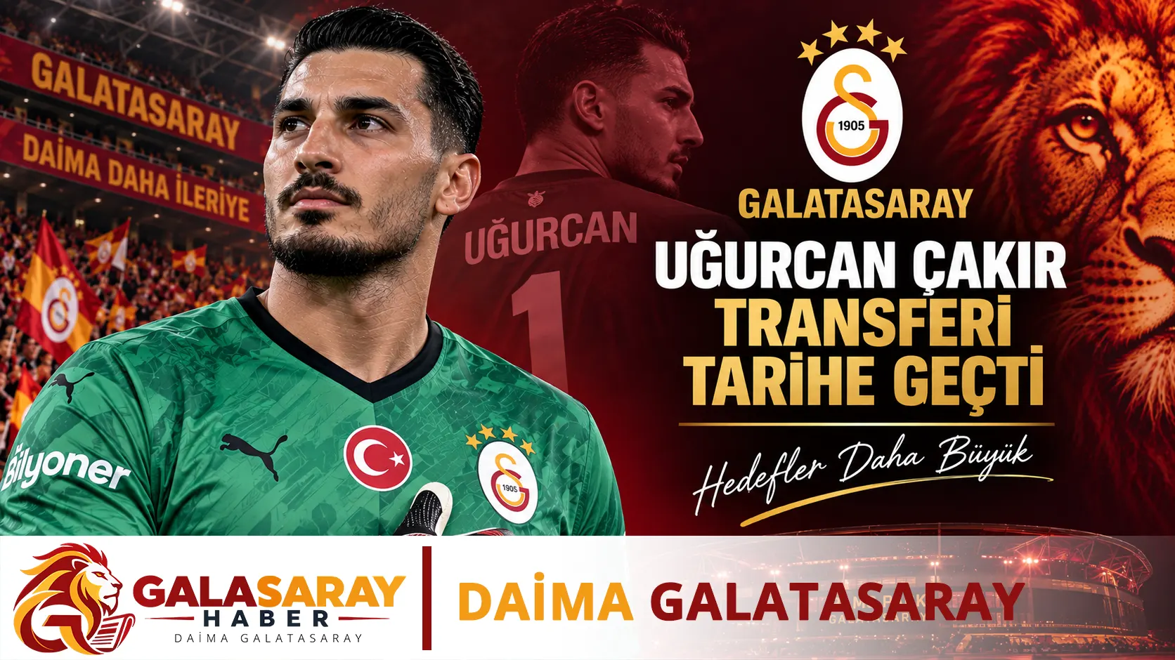 Uğurcan Çakır transferi tarihe geçti