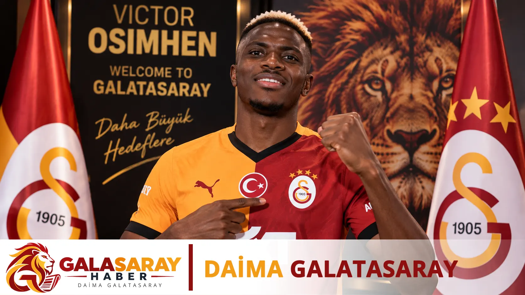 Victor Osimhen resmen Galatasaray'da