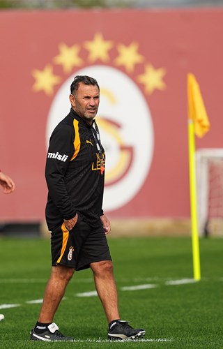 Galatasaray derbi hazırlıklarından antrenman karesi 19