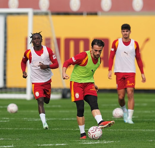 Galatasaray derbi hazırlıklarından antrenman karesi 20