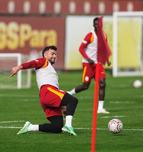 Galatasaray derbi hazırlıklarından antrenman karesi 21